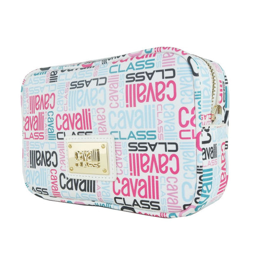 Chic White Crossbody with Iconic Logo Detail