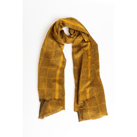 Yellow Viscose Scarf