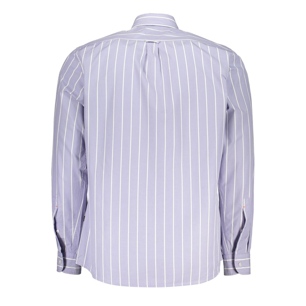 Light Blue Cotton Men Shirt