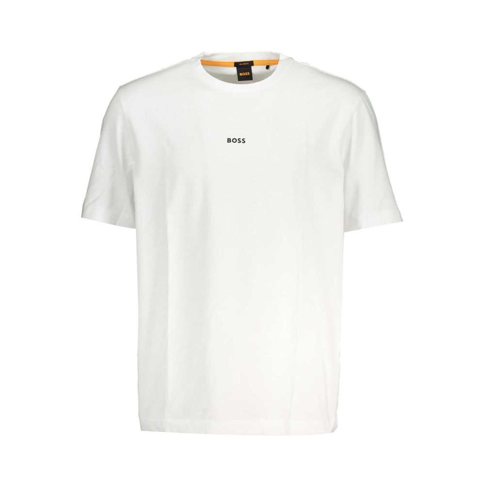 White Cotton Men TShirt