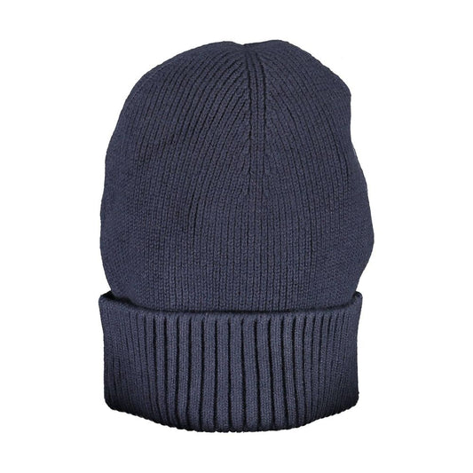 Blue Cotton Men Cap