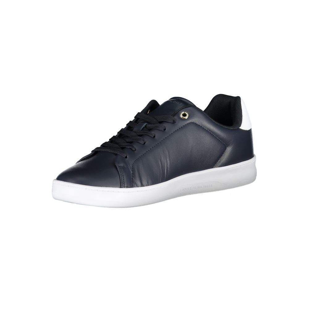 Blue Polyethylene Men Sneaker