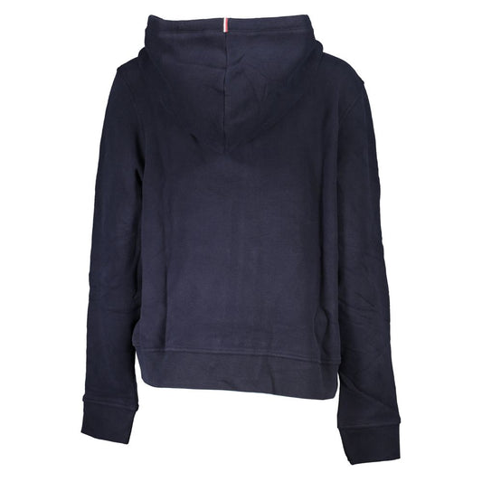 Blue Cotton Women's Sweatshirt