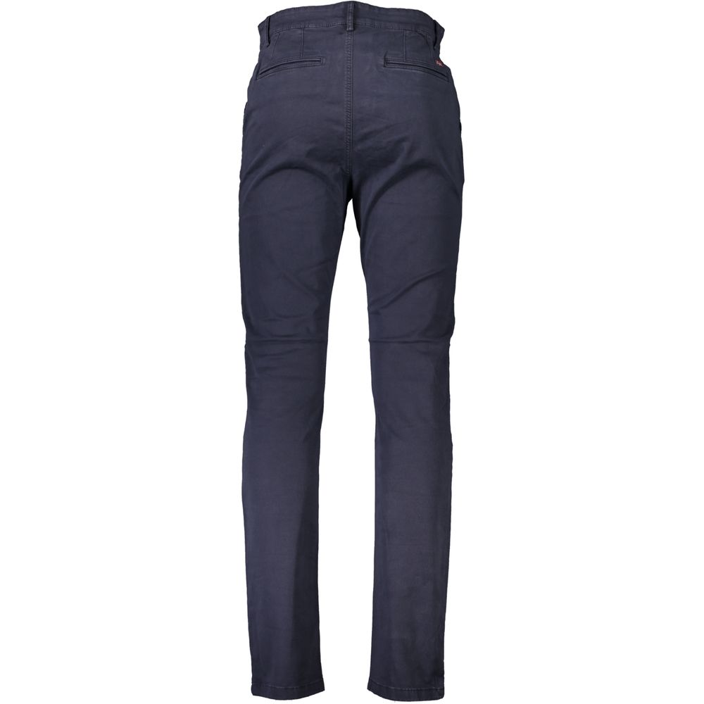 Blue Cotton Men Jeans