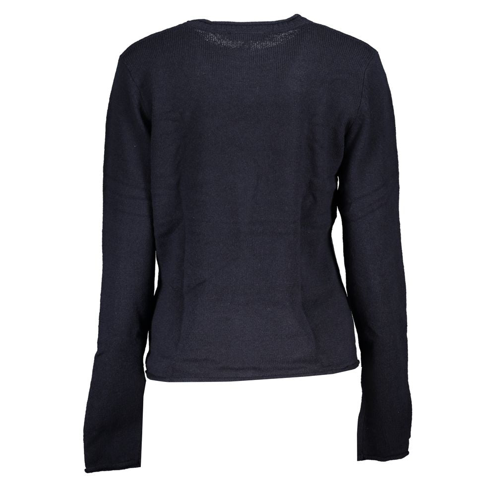 Blue Fabric Women Sweater