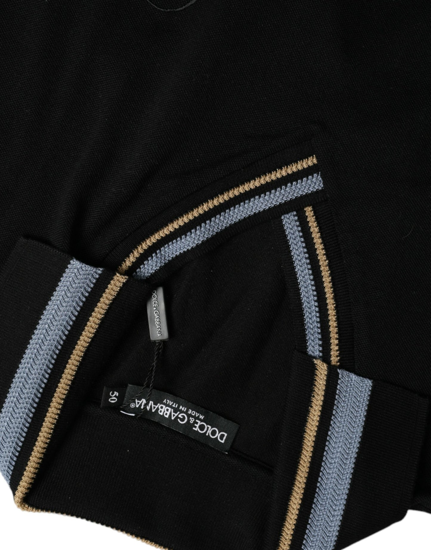 Elegant Black V-Neck Polo Tee
