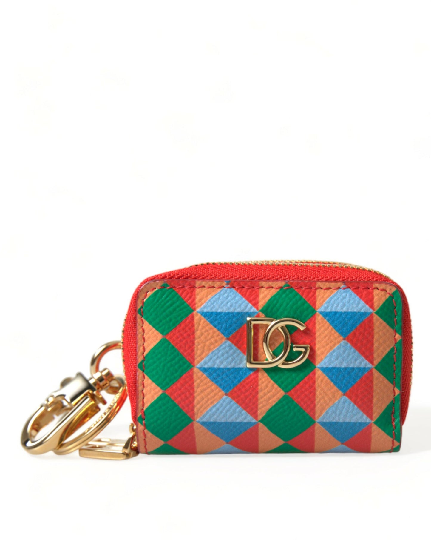 Multicolor Dauphine Leather DG Logo Coin Purse Wallet