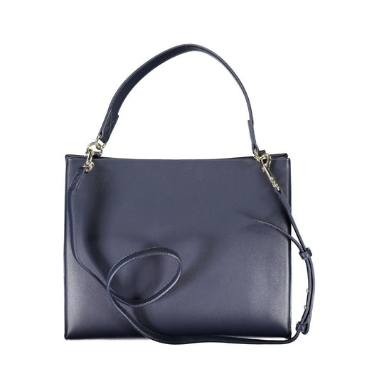 Blue Polyethylene Handbag