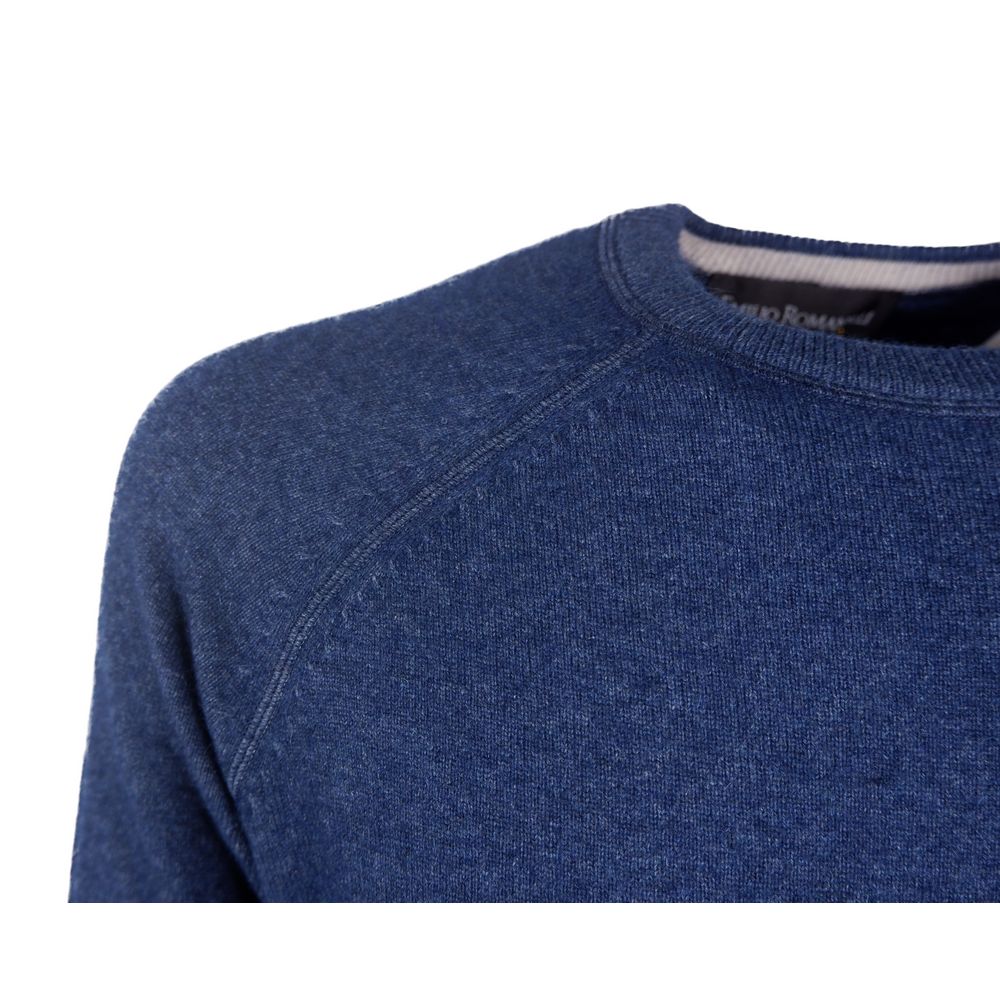 Navy Cashmere Men Sweater