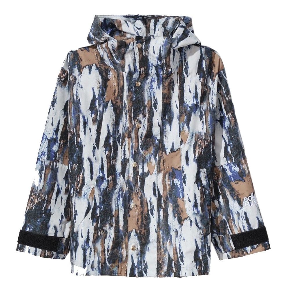 Multicolor Polyester Men Jacket