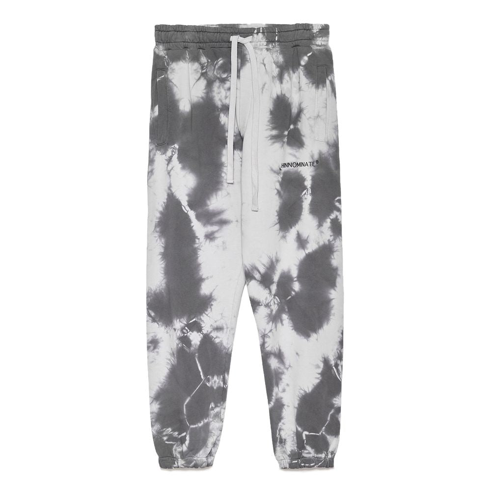 Gray Cotton Men Track Trouser