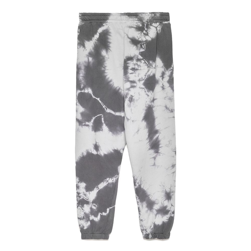 Gray Cotton Men Track Trouser