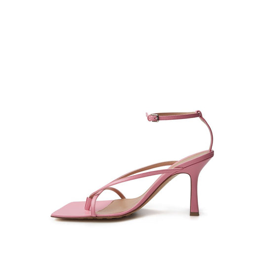 Pink Leather Sandal