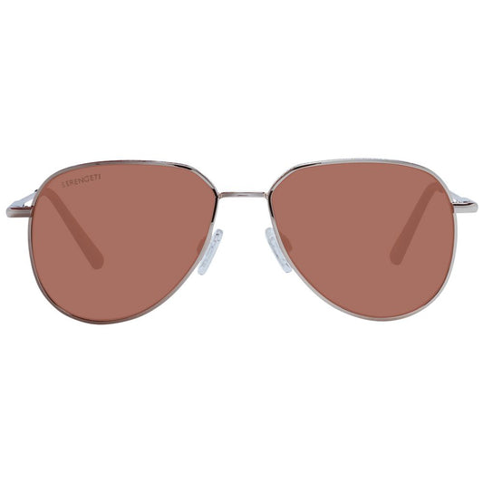 Rose Gold Metal Sunglasses