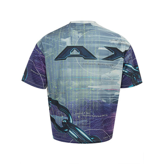 Multicolor Cotton Tee for Men