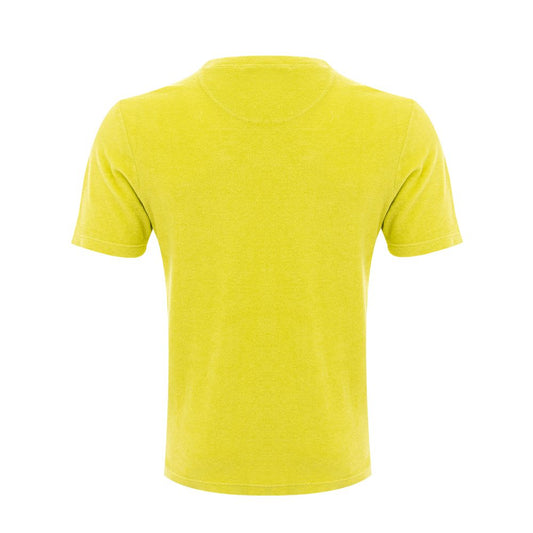 Sunshine Yellow Cotton Tee for Men