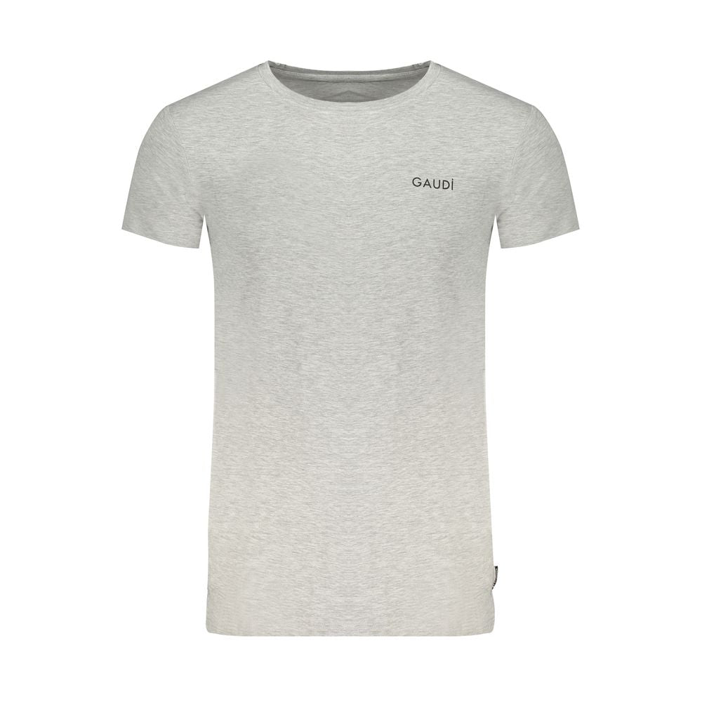Gray Cotton T-Shirt