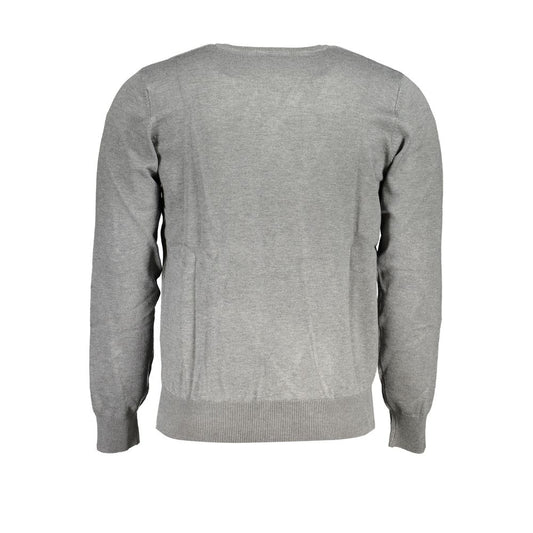 Gray Nylon Sweater