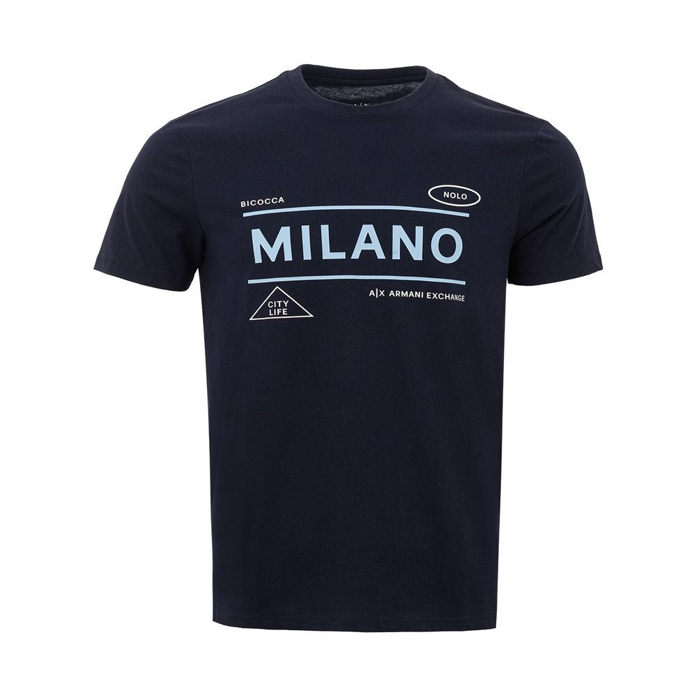 Blue Cotton T-Shirt