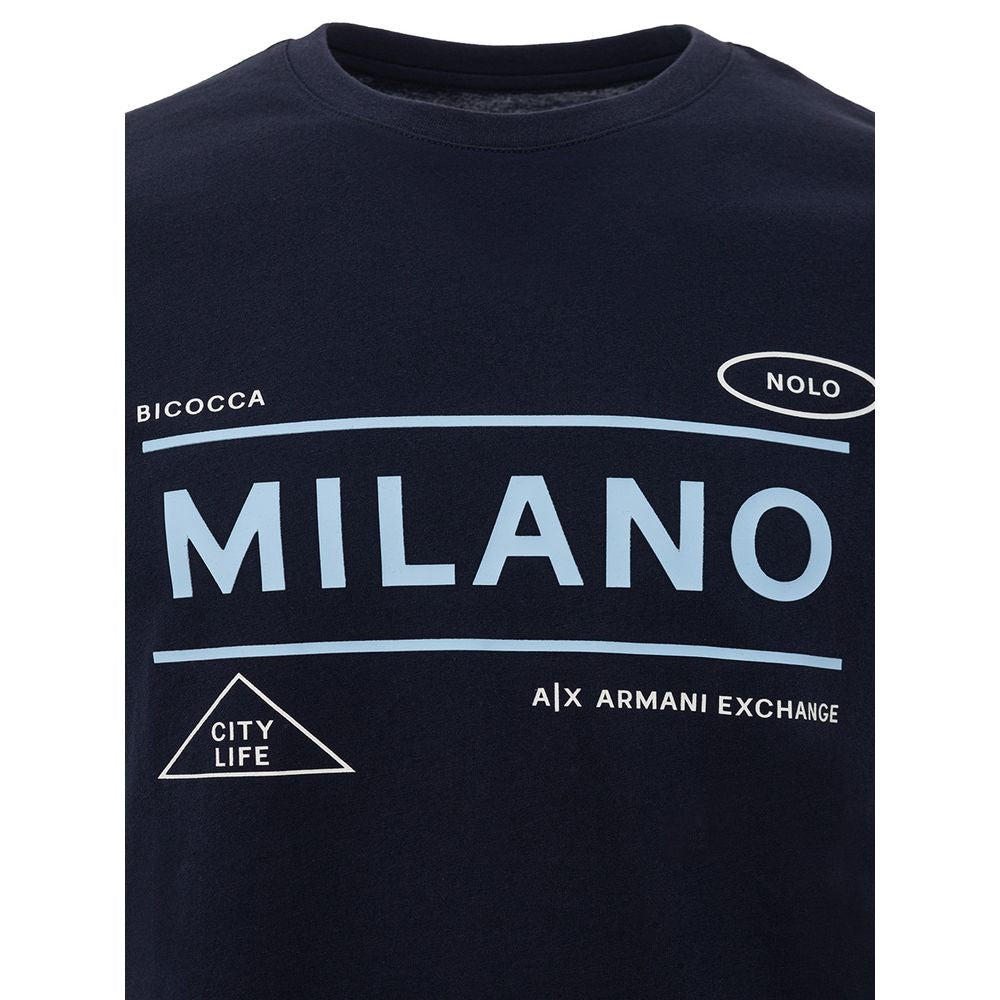 Blue Cotton T-Shirt