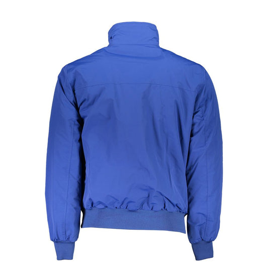 Blue Polyester Jacket