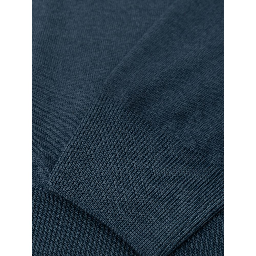 Blue Wool Sweater