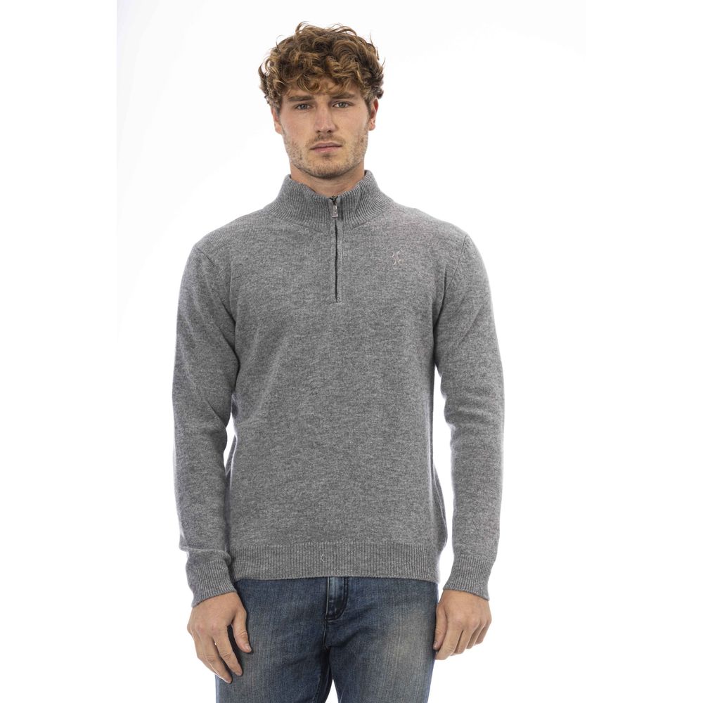 Gray Wool Sweater