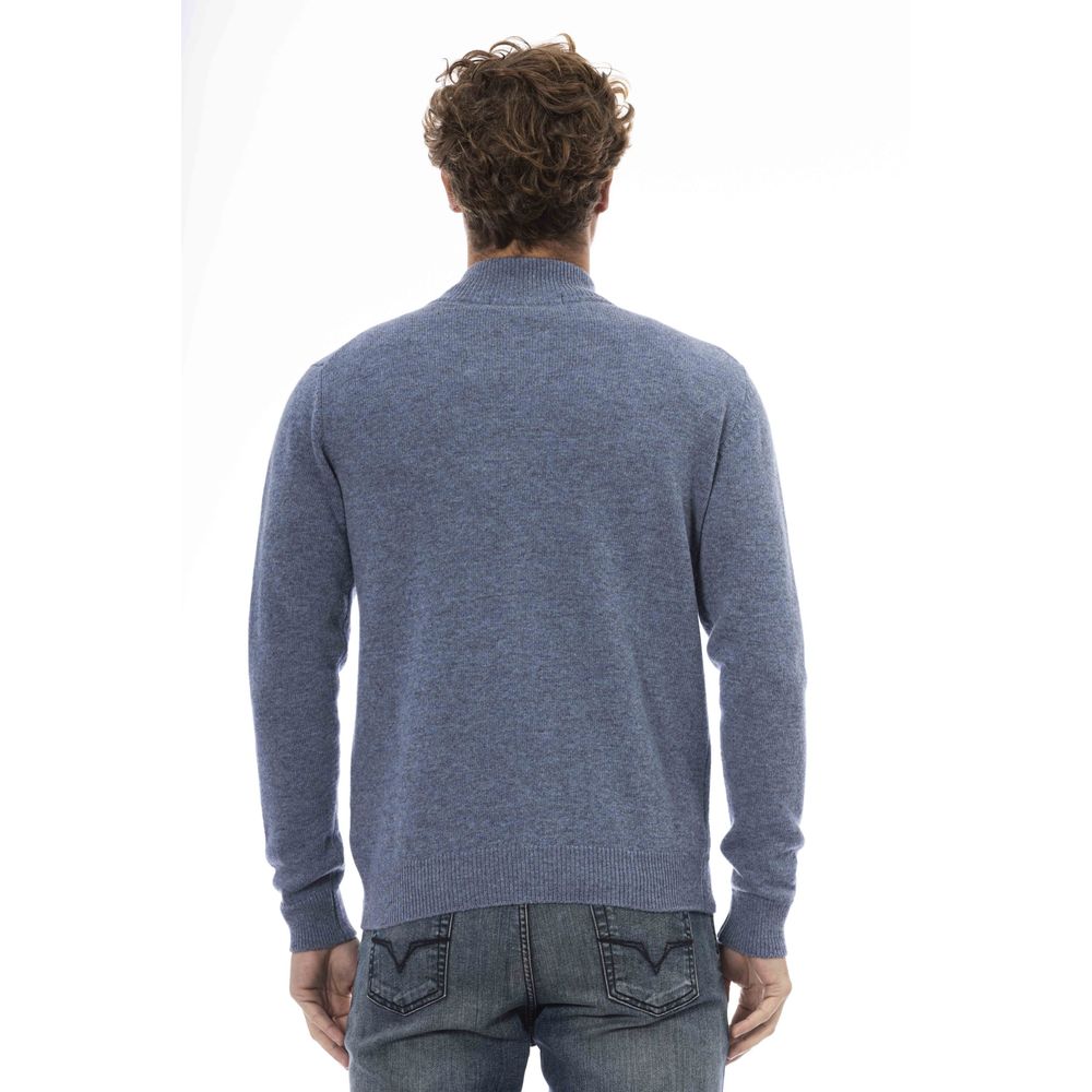 Light Blue Wool Sweater