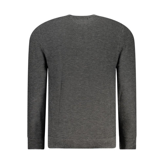 Black Polyester Sweater