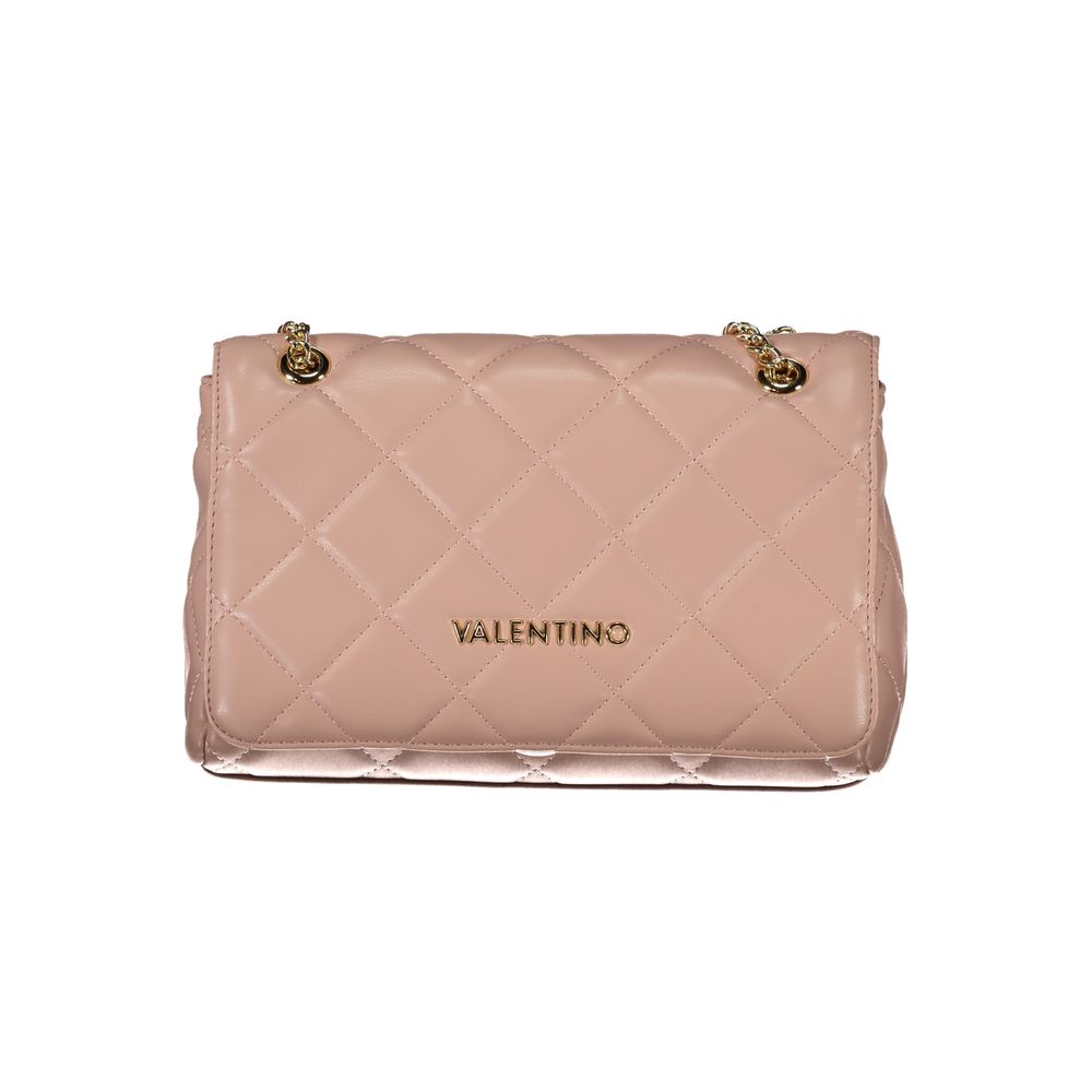 Pink Polyethylene Handbag