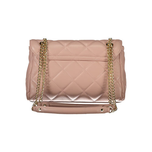 Pink Polyethylene Handbag