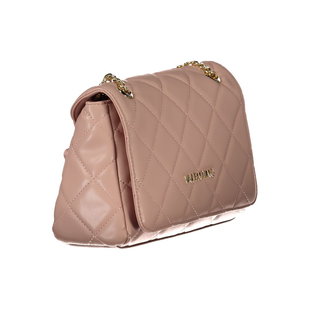 Pink Polyethylene Handbag