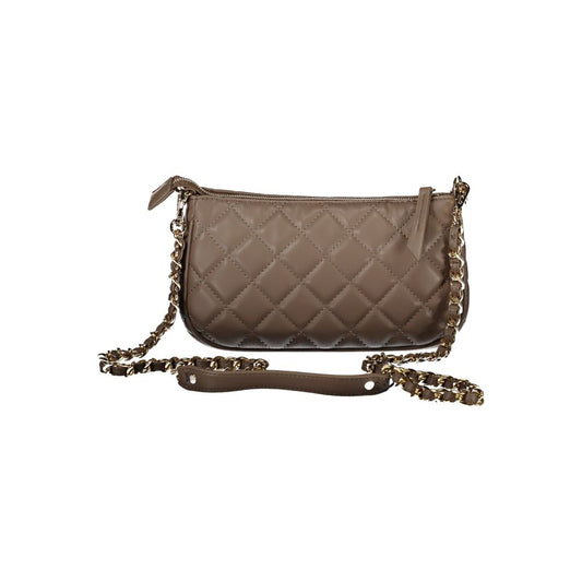 Brown Polyethylene Handbag