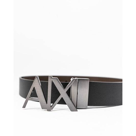Black Leather Regular Belt