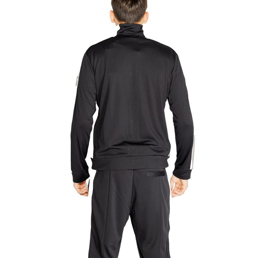 Black Recycled Polyester Sweatshirt