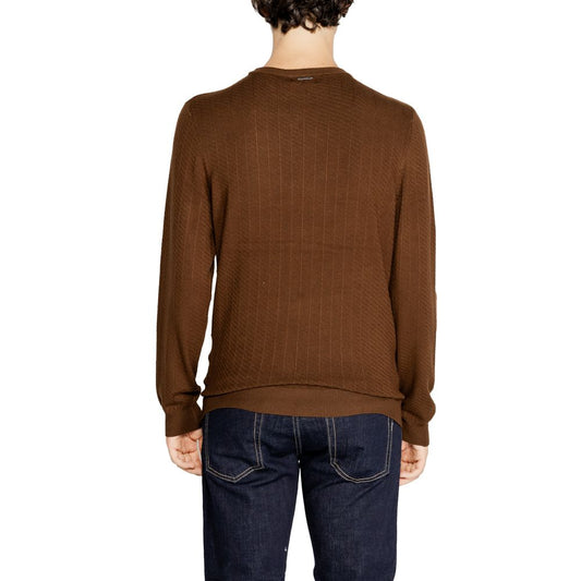 Brown Viscose Sweatshirt
