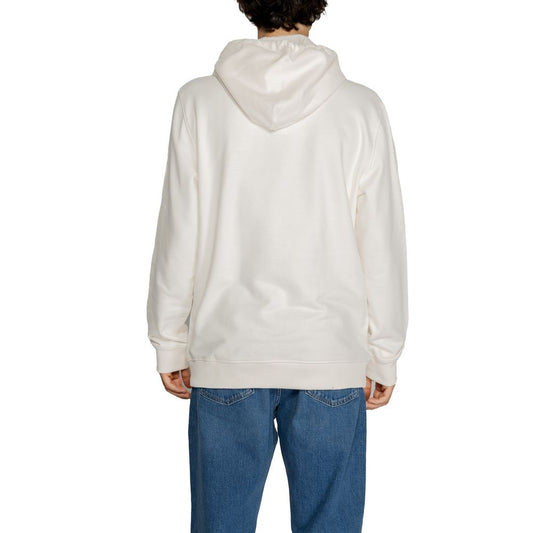 White Cotton Hoodie
