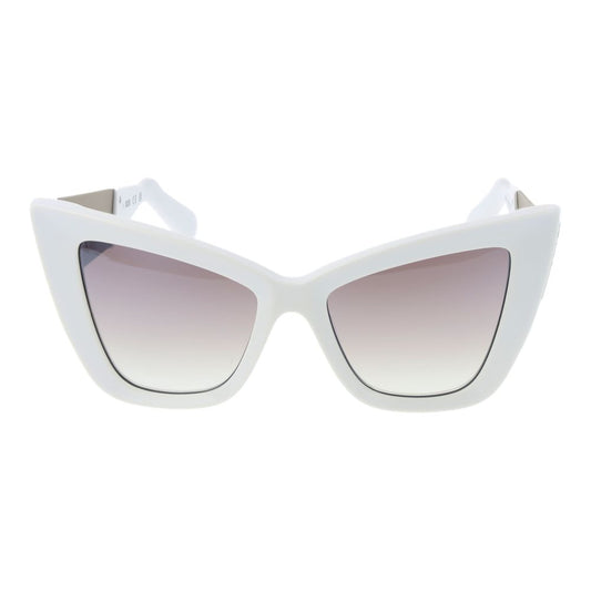 White Acetate Sunglasses
