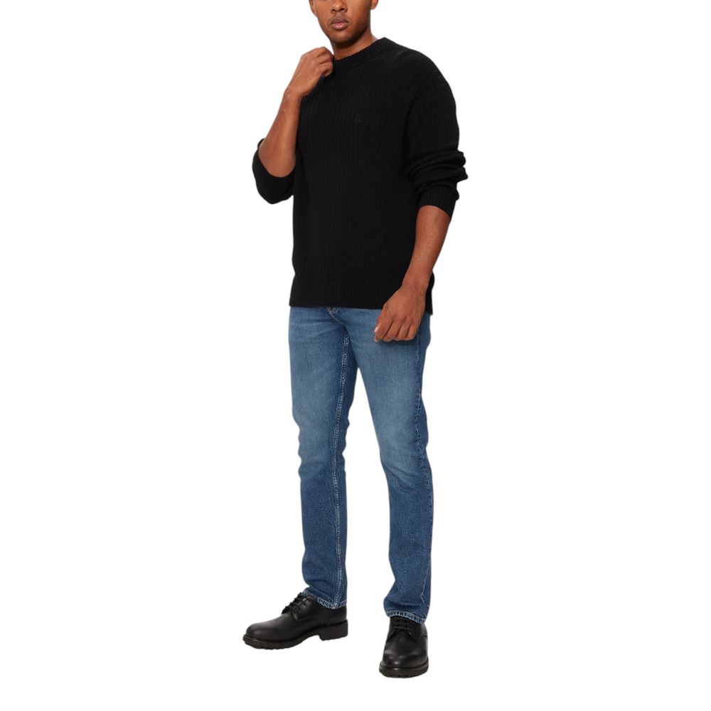 Blue Cotton Skinny Jean