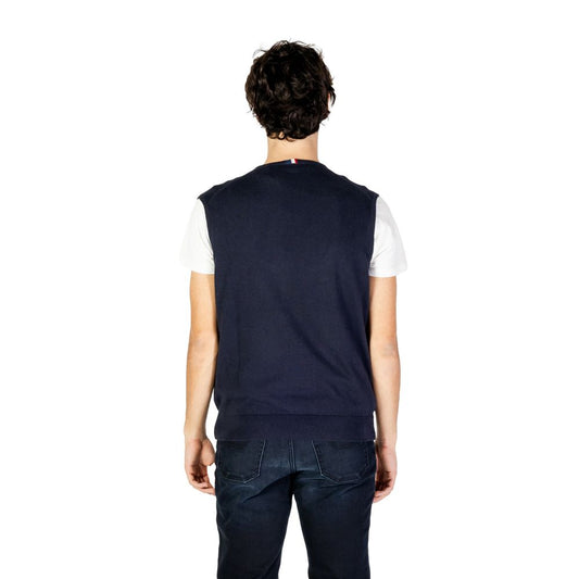 Blue Cotton Waistcoat