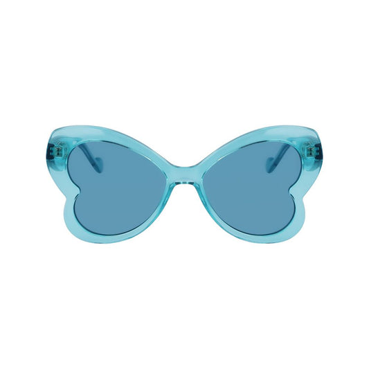 Blue Injected Sunglasses
