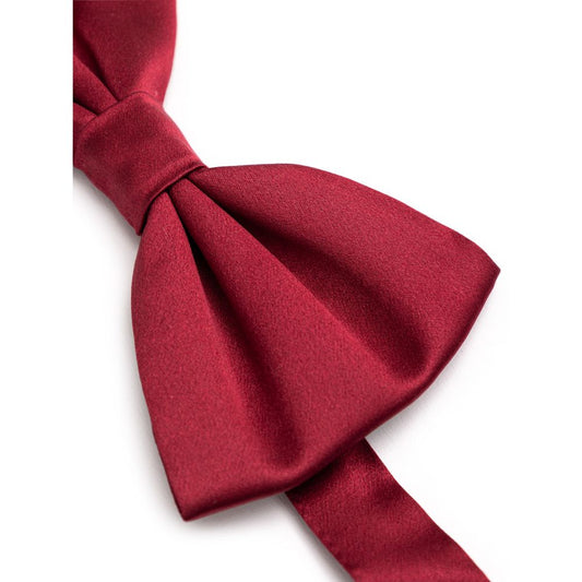 Red Silk Bowtie