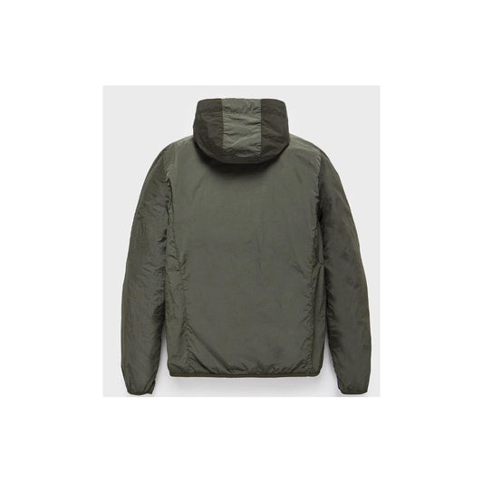 Green Polyamide Men's Summer Jacket