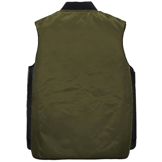 Green Polyamide Men Jacket