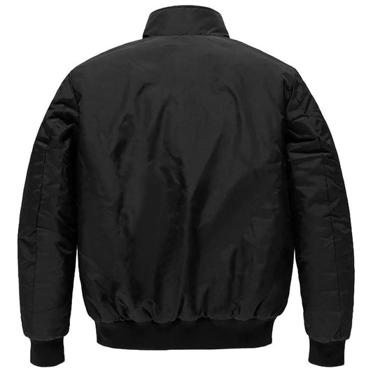 Black Nylon Men's Jacket