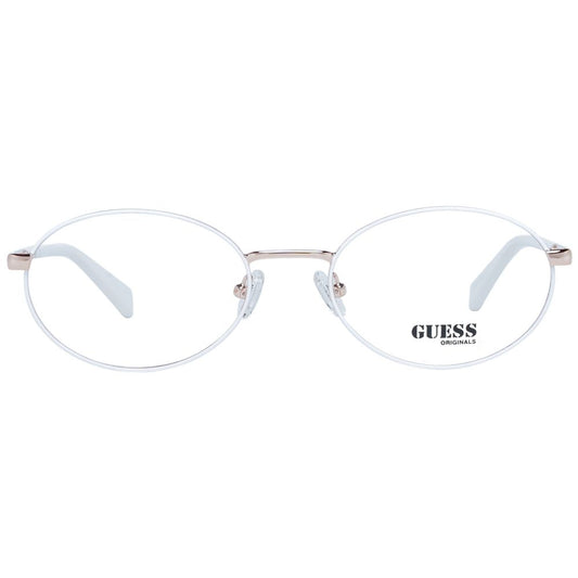 White Metal Glasses (Frames)