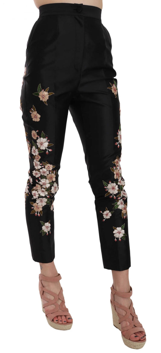 Elegant Silk Blend Pants