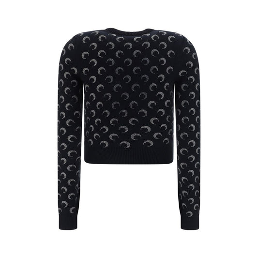 Black Viscose Cardigan