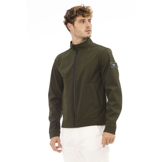 Green Other Fibres Men Jacket