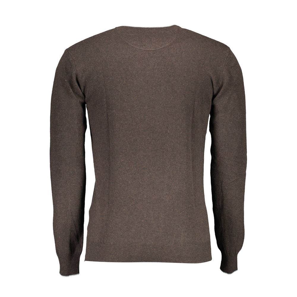 Marrone Wool Men's Sweater